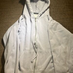 Brandy Melville Zip Up Hoodie - Periwinkle
